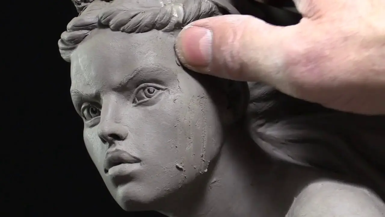 Sculpting Timelapse - HEAD MODELING (tutorial) 