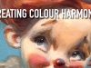 Tips on Creating COLOUR HARMONY✌️Oil painting portrait time lapse
