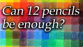 Where to start color pencils Making 10039s of colors from only 12 pencils