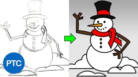 EASILY Create Illustrations in Photoshop Drawing To Vector Tutorial