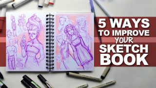 How to fill a sketchbook in 12 hours - PaintingTube