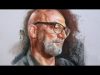 Pastel Portrait of Marc Laban 02 by Paul Barton artist