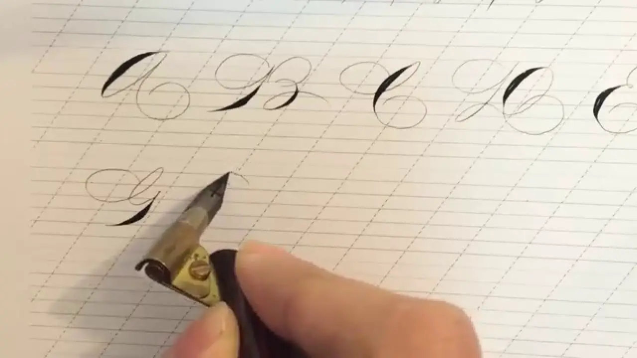 How to Write the Numbers in Faux Calligraphy - PaintingTube