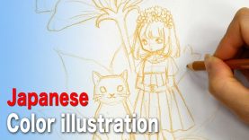 Drawing a Balanced Pencil Sketch｜Japanese Professional Illustrator
