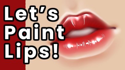 Easy Lip Tutorial Paint Tool Sai