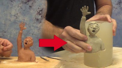 How To Make A Silicone Mold Of A Clay Sculpture