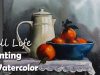 Painting A Realistic Still Life in Watercolor Episode 2