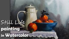 Painting A Realistic Still Life in Watercolor Episode 2