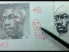 Ballpoint Pen Portrait Drawing Demo amp Tips