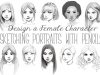 Design a Female Character Sketching Portraits with Pencils PROMO