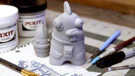 From Sketch To Sculpt How I Make Toys Sculpting Action Figures For Resin Casting
