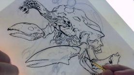 How to do a Brush amp Ink Drawing