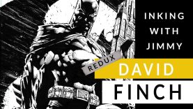 INKING DAVID FINCH Batman REDUX
