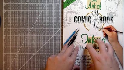The Art of Comic Book Inking Book Review