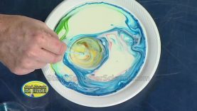 Color Changing Milk Cool Science Experiment