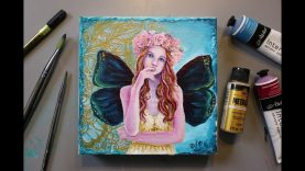 FAIRY Painting Tutorial amp a FREE GIFT for EVERYONE WHO WATCHES
