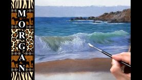 How to Paint the Sea crashing wave Jason Morgan art