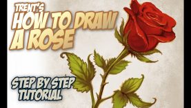 How To Paint A Rose in Photoshop