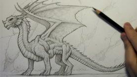Drawing Time Lapse Dragon