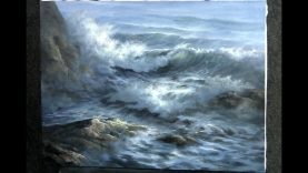 Paint with Kevin Hill Close up Ocean Wave