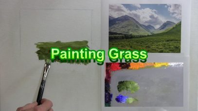 Quick Tip 201 Painting Grass