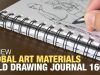 Review Field Drawing Journal 160 by Global Art Materials