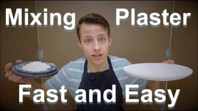 Ceramics How To Mix Plaster For Making Molds and Bats