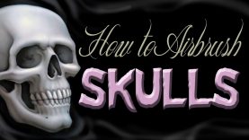 How to Airbrush Skulls