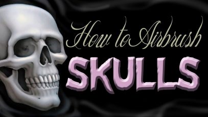 How to Airbrush Skulls