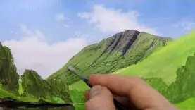 59 How to Paint Distant Hills Oil Painting Tutorial