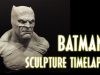 Batman Sculpture Timelapse Bust 13 scale
