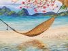 Hammock Seascape Acrylic Painting LIVE Tutorial