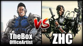 ARTIST FACE OFF DRAWING EACH OTHER AS SUPERHEROES ft. TheBoxOfficeArtist