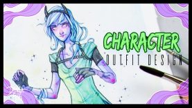How to Design Character Clothes • Watercolor Painting • Skillshare
