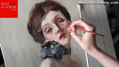 How to oil painting and drawing video lessons. Fine art tutorials online