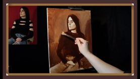 Seeing BASIC SHAPES of LIGHT amp DARK Beginning the UNDERPAINTING