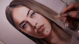 Drawing a Realistic Portrait with Pastel