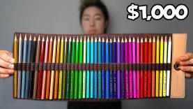 I Bought The World39s Most Expensive Colored Pencils 1000