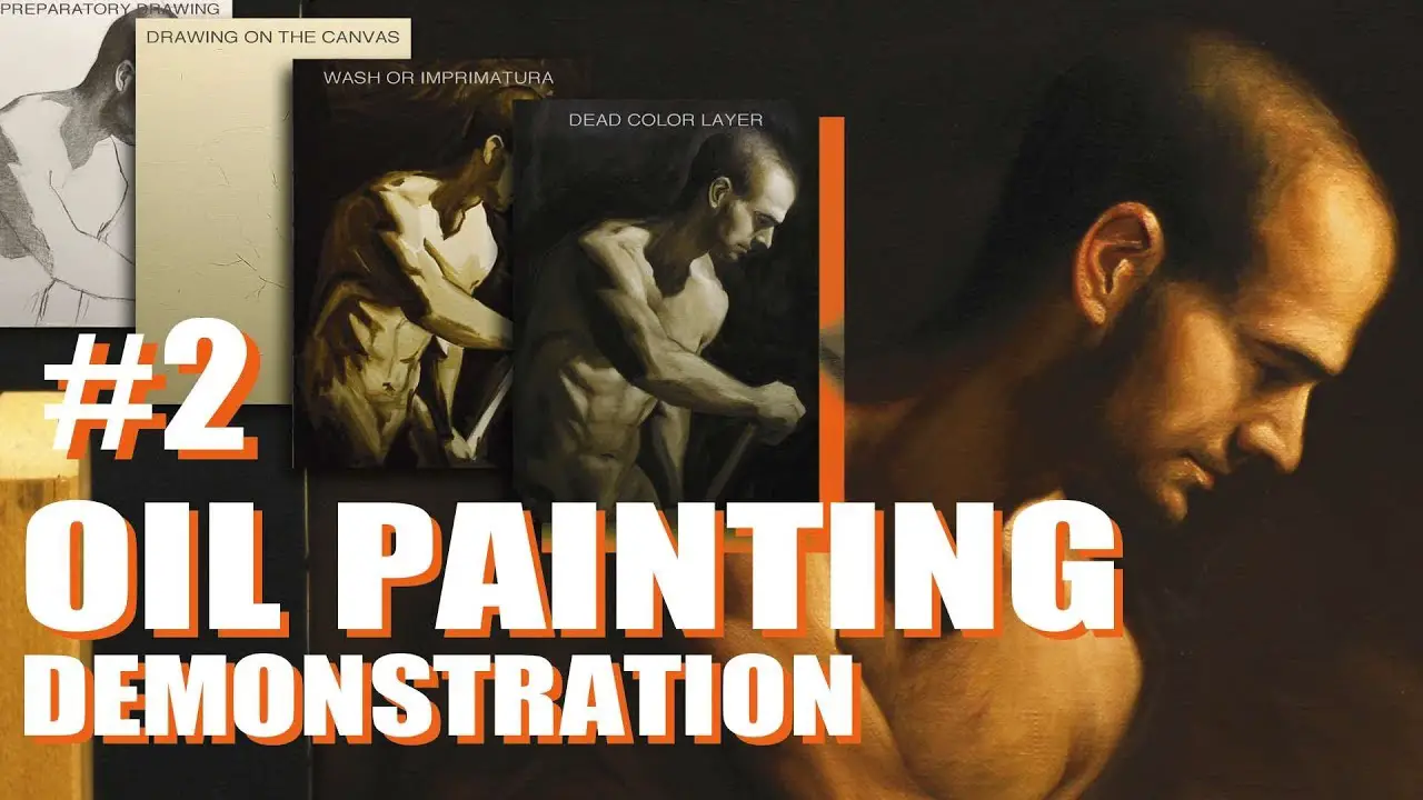 classical oil painting technique step by step