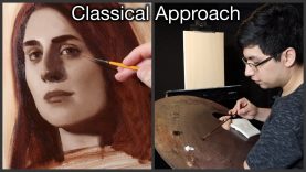 Starting a NEW PORTRAIT CLASSICAL APPROACH Underpainting Stage