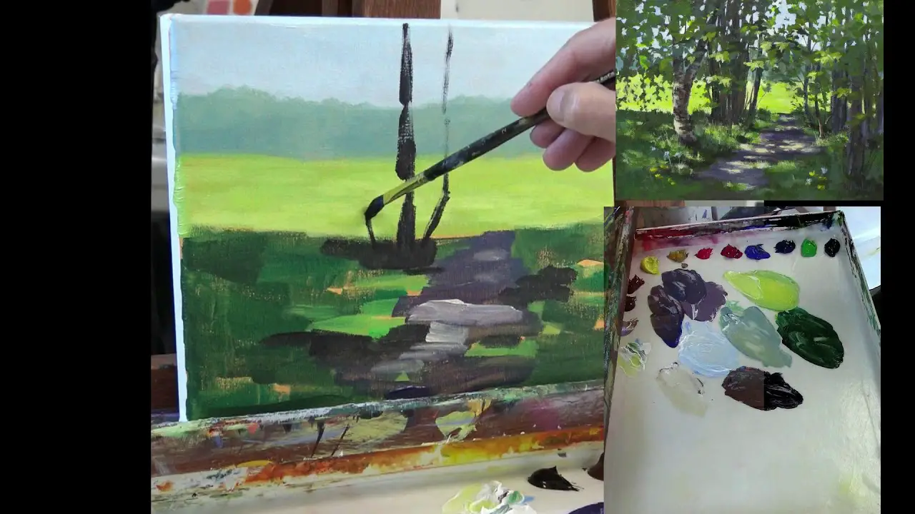 Glazing with Acrylic Paints How and Why you glaze a painting