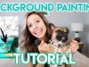 BACKGROUND PAINTING TUTORIAL