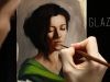 Glazing Oil painting techniques step by step demonstration