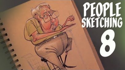 How to overcome being critical of others people sketching episode 8