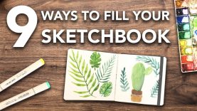 9 Ways to FILL Your SKETCHBOOK this Summer