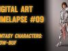 Digital Art Timelapse 09 Fantasy Characters Elow Buf