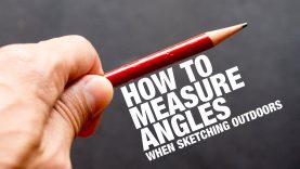 How to Measure Angles When Sketching Outdoors