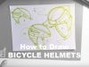 Design Sketching 101 How to Draw a Composition Bicycle Helmets