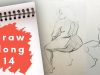 Draw Along 14 Figuary poses amp time limits