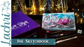 Ink art sketchbook Lachri